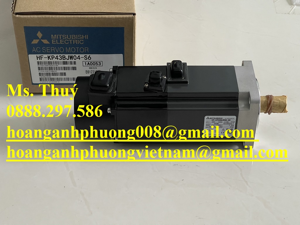 Chính hãng Japan - Động cơ Servo Mitsubishi HF-KP43JW04-S6